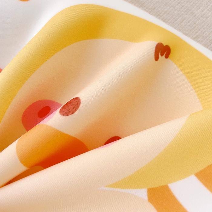 91家纺网 家纺一手货源 找家纺 2025新款卡通凉感丝亲肤枕 你好鸭50*30*4 