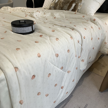 91家纺网 家纺一手货源 找家纺 （总）莱豫家纺 2025新款小冰皮夏凉被凉感丝夏被空调被