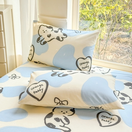 91家纺网 家纺一手货源 找家纺 （总）莎臣豹加厚磨毛植物羊绒学生宿舍枕头套单枕套一只一对