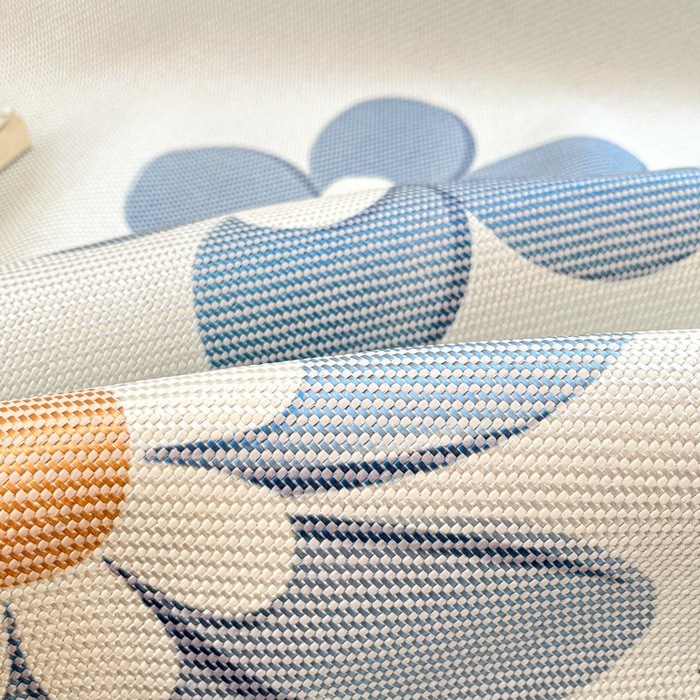 91家纺网 家纺一手货源 找家纺 迪乐妮 2025新款印花真冰藤冰凉席 花语