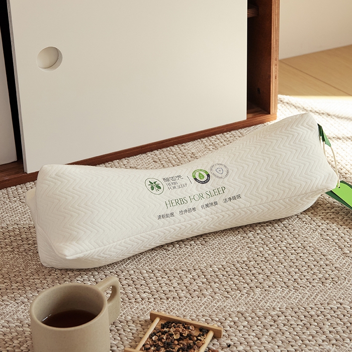 91家纺网 家纺一手货源 找家纺 （总）境月枕芯坊 2025新款酸枣壳反牵引枕头枕芯40*10cm