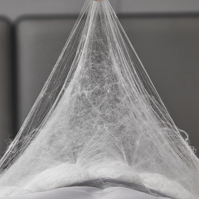 91家纺网 家纺一手货源 找家纺 金同成家纺 2025新款缎条蚕丝被春秋被子母被冬被子被芯 时尚灰