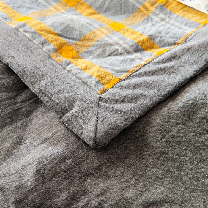 91家纺网 家纺一手货源 找家纺 鑫棉坊 2025新款全棉色织水洗棉A类棉花夏被可机洗空调被四件套床单枕套 博雅