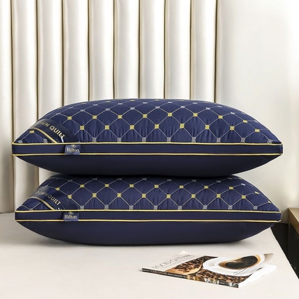 91家纺网 家纺一手货源 找家纺 （总）拾光枕芯 2025新款满天星立体黄边枕芯