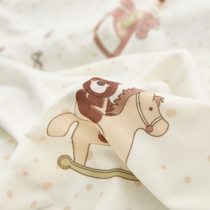 91家纺网 家纺一手货源 找家纺 丝涟家居 2025新款婴儿裸睡级凉感针织毯幼儿园夏被儿童夏被毯子 木马熊