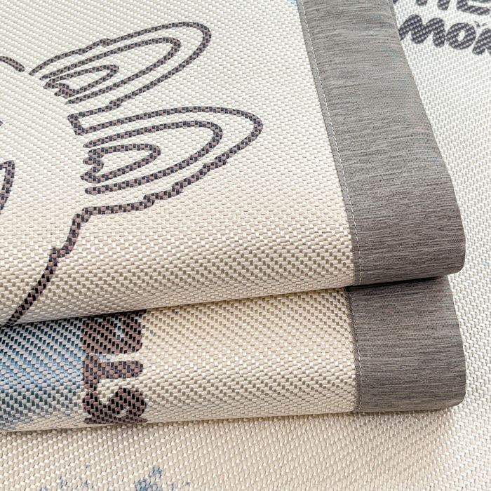 91家纺网 家纺一手货源 找家纺 迪乐妮 2025新款印花真冰藤冰凉席 小怪兽