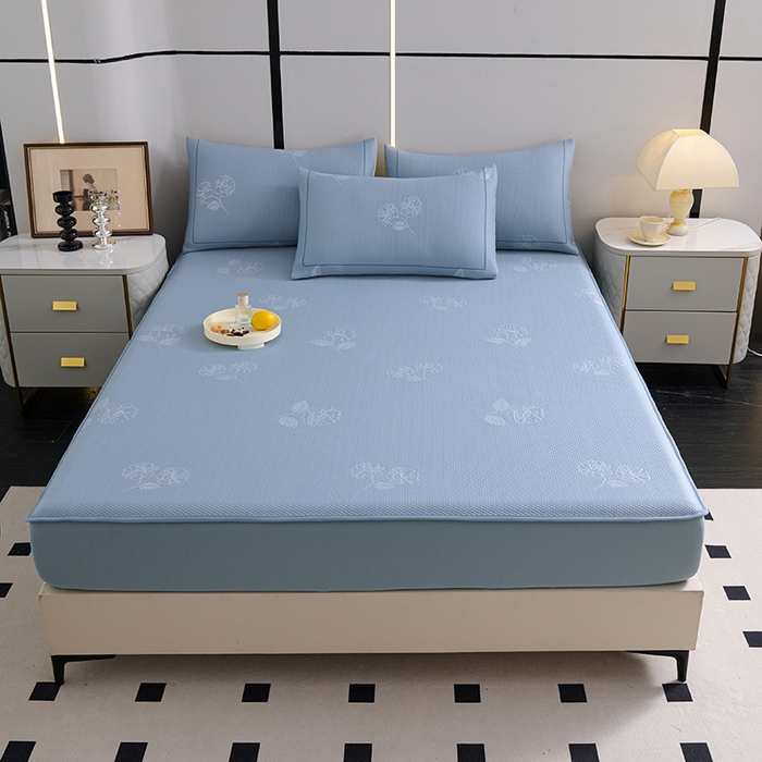 91家纺网 家纺一手货源 找家纺 （总）席之家 2025新款3D冰感床笠款豆豆席