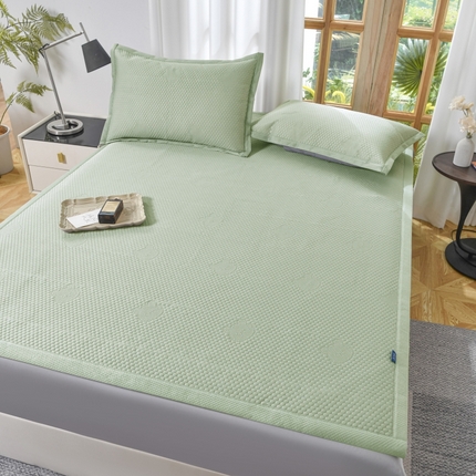 91家纺网 家纺一手货源 找家纺 （总）慕克斯家纺 2025新款高端加密加厚凉豆豆软席家用凉席子空调席 凉感丝三明治系列