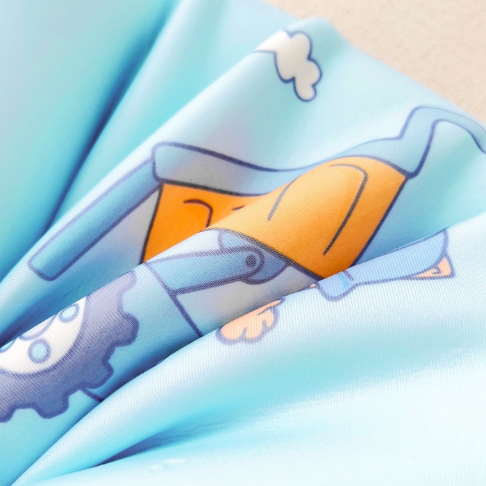 91家纺网 家纺一手货源 找家纺 2025新款卡通凉感丝亲肤枕 工程虎50*30*4 