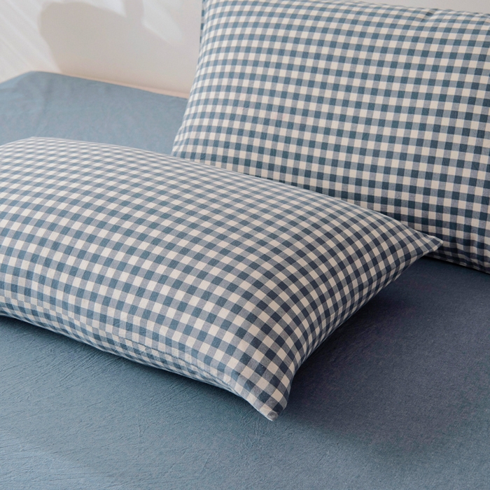 91家纺网 家纺一手货源 找家纺 鑫棉坊 2025新款全棉色织水洗棉A类棉花夏被可机洗空调被四件套床单枕套 欢乐