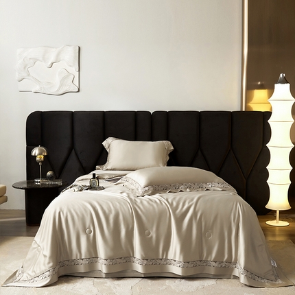 91家纺网 家纺一手货源 找家纺 （总）淼铭家纺 2025新款 天丝棉夏被四件套（A类）