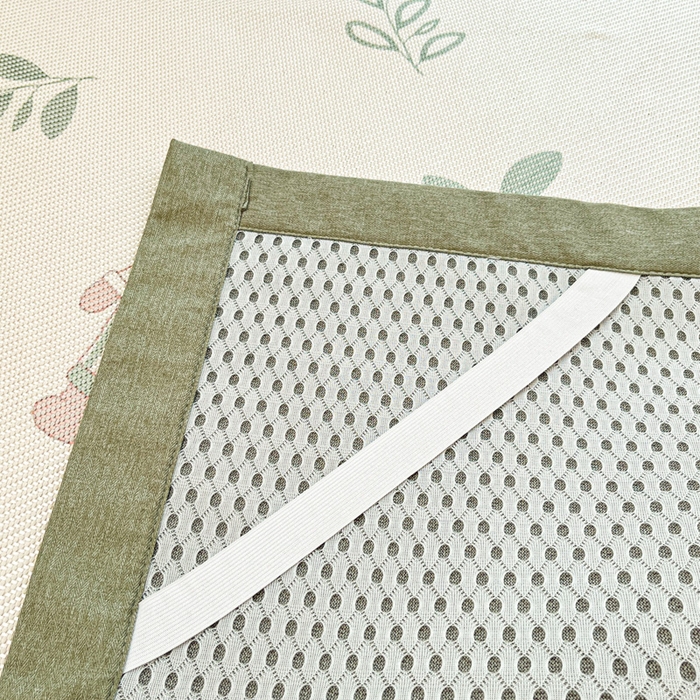 91家纺网 家纺一手货源 找家纺 迪乐妮 2025新款印花真冰藤冰凉席 丛林熊