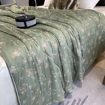 91家纺网 家纺一手货源 找家纺 （总）莱豫家纺 2025新款小冰皮夏凉被凉感丝夏被空调被