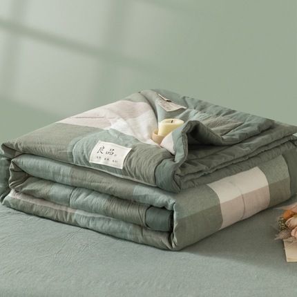 91家纺网 家纺一手货源 找家纺 （总）2025梦初语新款无印风棉花夏被
