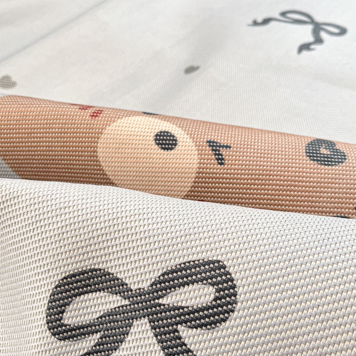 91家纺网 家纺一手货源 找家纺 迪乐妮 2025新款印花真冰藤冰凉席 爱心熊