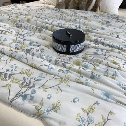 91家纺网 家纺一手货源 找家纺 （总）莱豫家纺 2025新款小冰皮夏凉被凉感丝夏被空调被