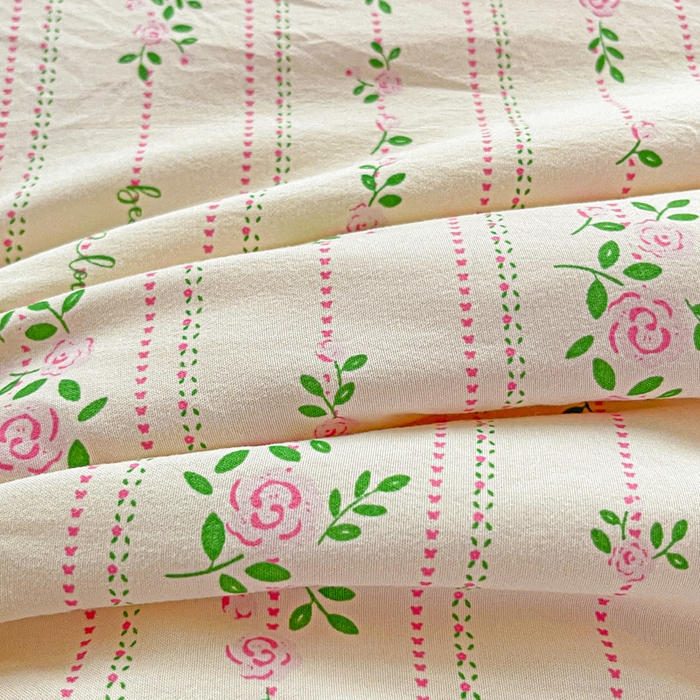 91家纺网 家纺一手货源 找家纺 富艺隆 2025新款水洗棉双层纱夏被 心跳回声