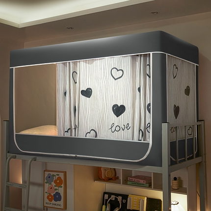 91家纺网 家纺一手货源 找家纺 （总）冉美家纺  2025新款学生床遮光蚊帐