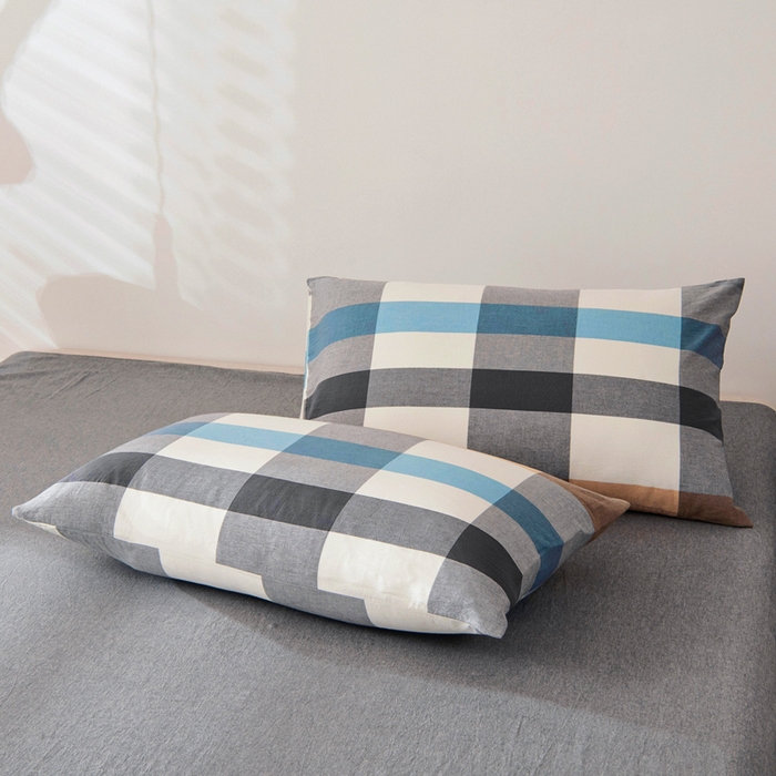 91家纺网 家纺一手货源 找家纺 鑫棉坊 2025新款全棉色织水洗棉A类棉花夏被可机洗空调被四件套床单枕套 布丁