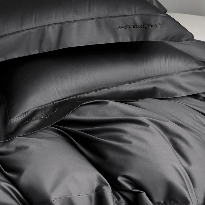 91家纺网 家纺一手货源 找家纺 佳汐蓝 2025新款奢简高支棉柔雾奢缎长绒棉四件套券后不低于628/648元 百慕灰