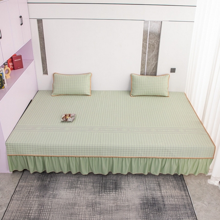 手艺人家纺 2025新款冰丝提花凉席炕盖榻榻米炕垫TL01-TL22 TL21