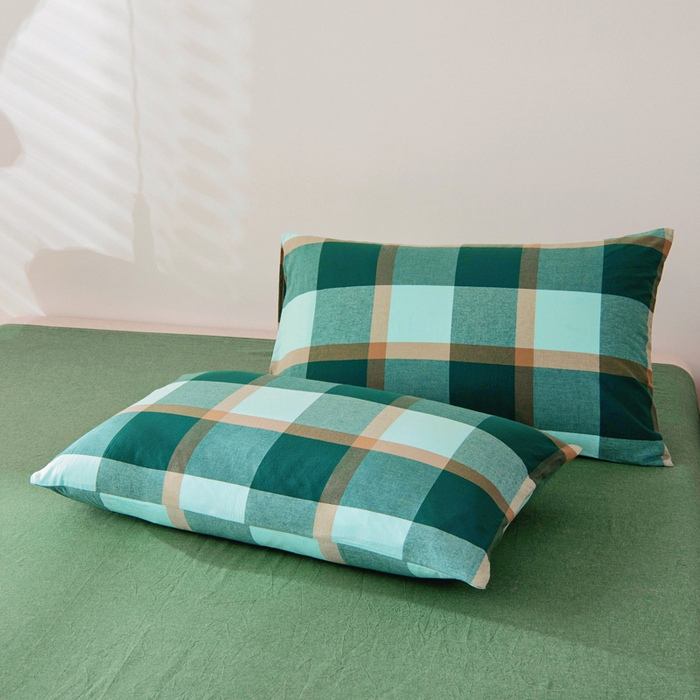 91家纺网 家纺一手货源 找家纺 鑫棉坊 2025新款全棉色织水洗棉A类棉花夏被可机洗空调被四件套床单枕套 澜海