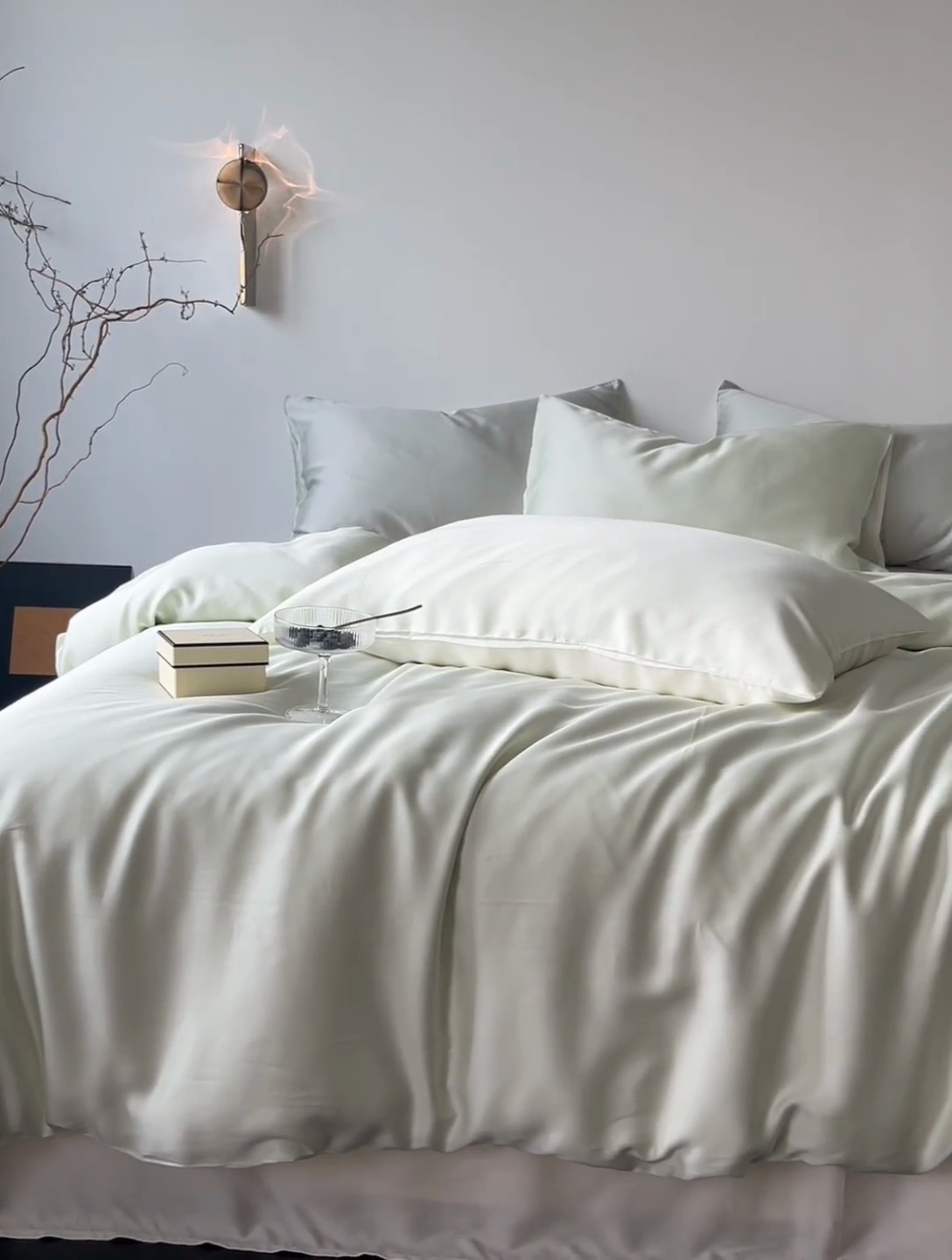 91家纺网 家纺一手货源 找家纺 （总）简纯主义 2025新款60s兰精天丝纯色四件套