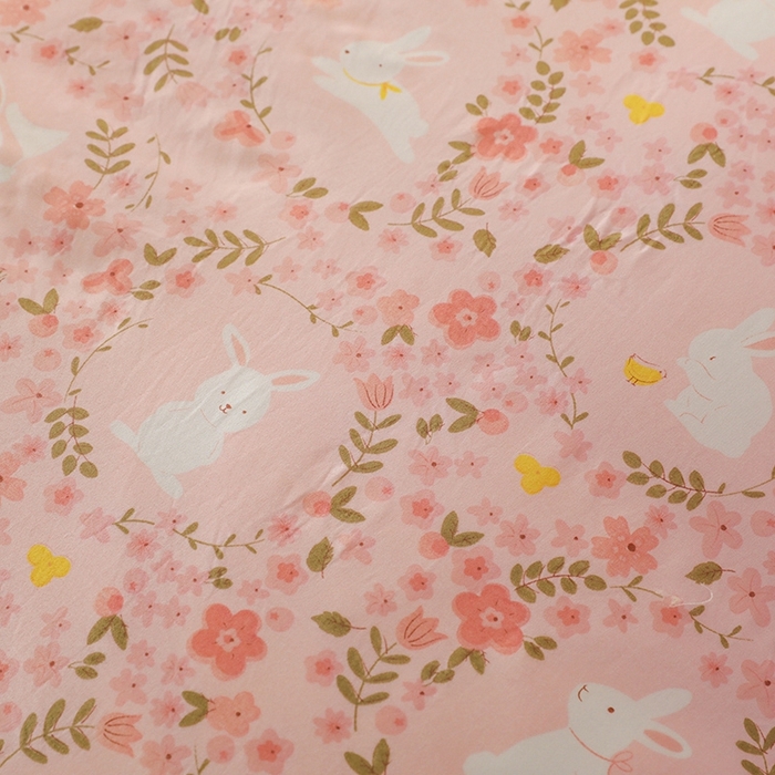 91家纺网 家纺一手货源 找家纺 金盛皇朝 2025新款加厚亲肤床裙夹棉单件三件套四件套韵语花香