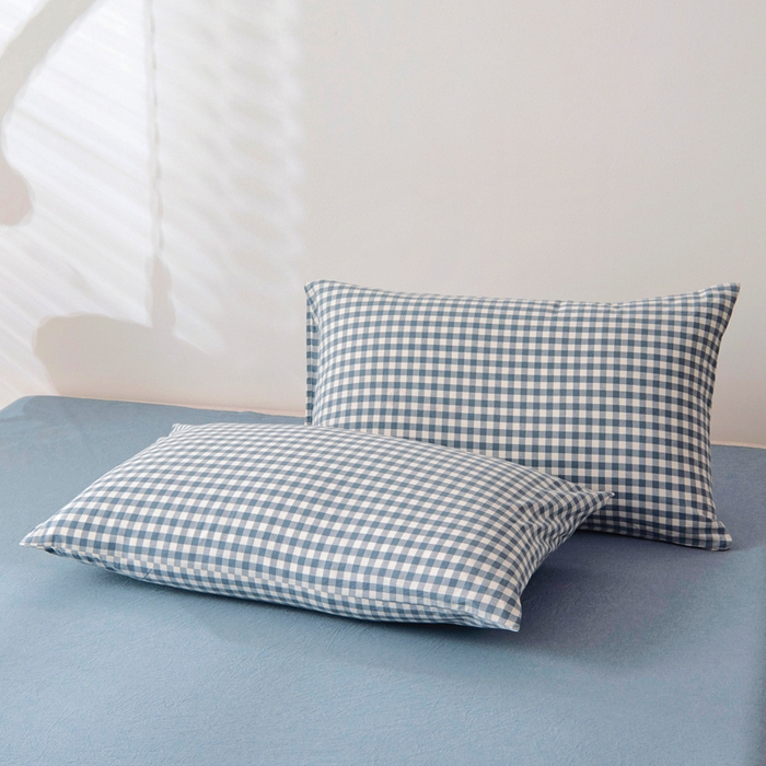 91家纺网 家纺一手货源 找家纺 鑫棉坊 2025新款全棉色织水洗棉A类棉花夏被可机洗空调被四件套床单枕套 欢乐