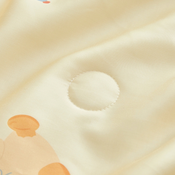 91家纺网 家纺一手货源 找家纺 荷马之梦 2025新款A类60s原创手绘卡通大豆纤维儿童夏被 毛绒鸭