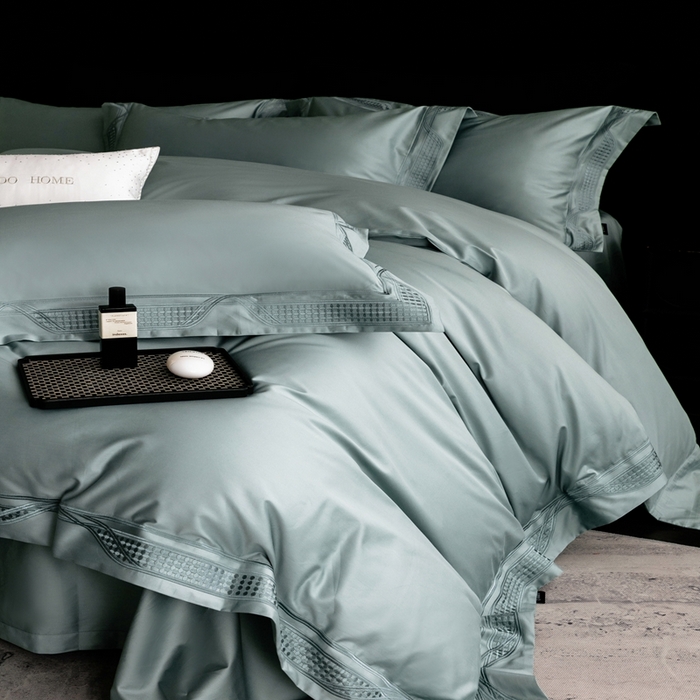 91家纺网 家纺一手货源 找家纺 （总）馨蕊家居 2025春夏新品100s高奢典藏简约全棉系列