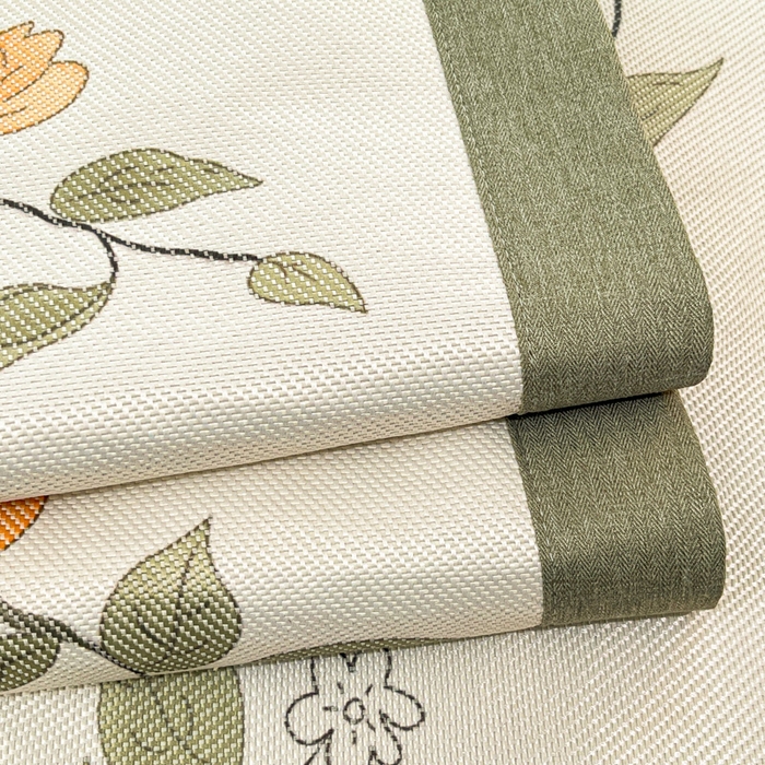 91家纺网 家纺一手货源 找家纺 迪乐妮 2025新款印花真冰藤冰凉席 牛油果