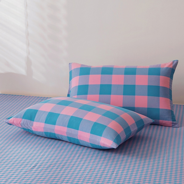 91家纺网 家纺一手货源 找家纺 鑫棉坊 2025新款全棉色织水洗棉A类棉花夏被可机洗空调被四件套床单枕套 福山