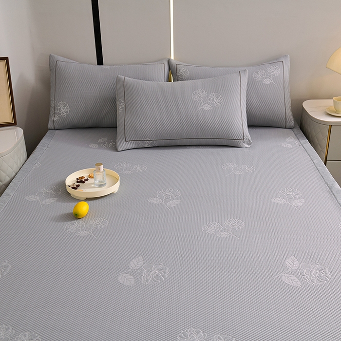 91家纺网 家纺一手货源 找家纺 （总）席之家 2025新款3D冰感豆豆宽边直角凉席