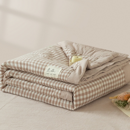 91家纺网 家纺一手货源 找家纺 （总）2025梦初语新款无印风棉花夏被