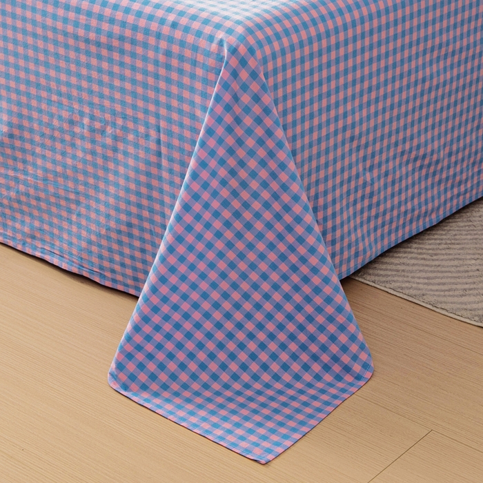 91家纺网 家纺一手货源 找家纺 鑫棉坊 2025新款全棉色织水洗棉A类棉花夏被可机洗空调被四件套床单枕套 福山