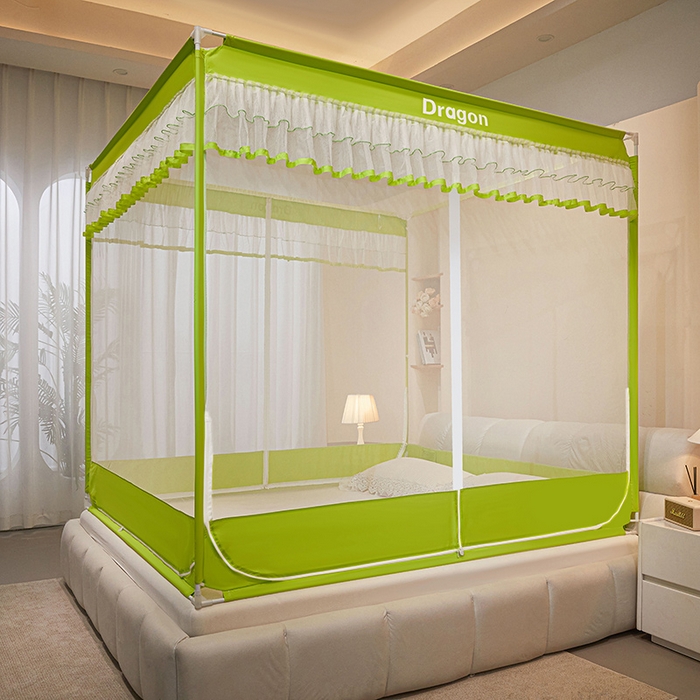 91家纺网 家纺一手货源 找家纺 （总）冉美家纺  2025新款T+U门坐床蚊帐