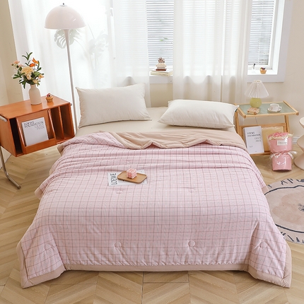 91家纺网 家纺一手货源 找家纺 （总）慕克斯家纺 2025新款印花优肤棉印花夏被