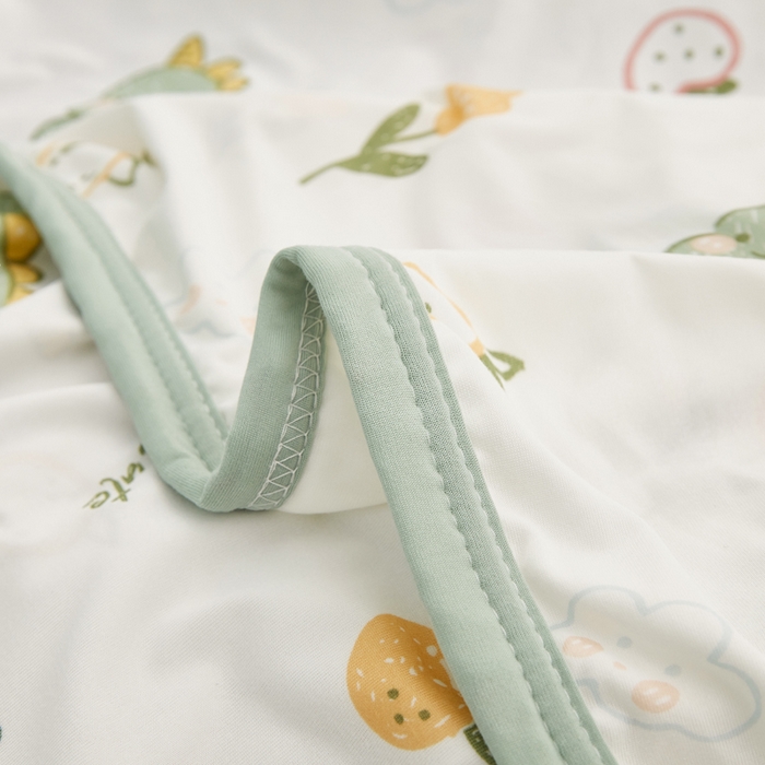 91家纺网 家纺一手货源 找家纺 丝涟家居 2025新款婴儿裸睡级凉感针织毯幼儿园夏被儿童夏被毯子 小恐龙