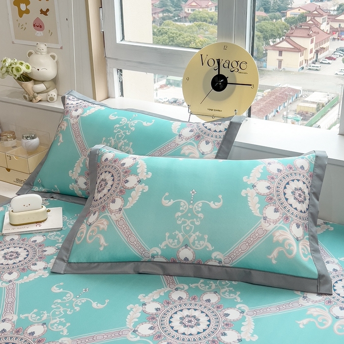 91家纺网 家纺一手货源 找家纺 （总）斯尔顿 2025新款炭光冰丝凉席