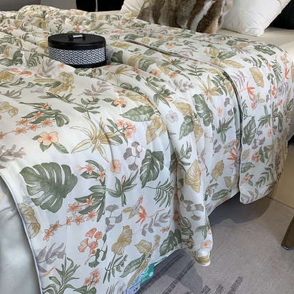 91家纺网 家纺一手货源 找家纺 （总）莱豫家纺 2025新款小冰皮夏凉被凉感丝夏被空调被