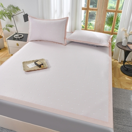 91家纺网 家纺一手货源 找家纺 （总）慕克斯家纺 2025新款高端加密加厚凉豆豆软席家用凉席子空调席