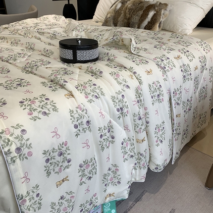 91家纺网 家纺一手货源 找家纺 （总）莱豫家纺 2025新款小冰皮夏凉被凉感丝夏被空调被