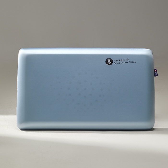 91家纺网 家纺一手货源 找家纺 蔻眠2025新款礼盒装太空深睡记忆枕芯零压护颈枕头 礼盒装-蓝色42*70*10cm/只