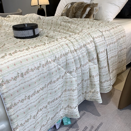 91家纺网 家纺一手货源 找家纺 （总）莱豫家纺 2025新款小冰皮夏凉被凉感丝夏被空调被