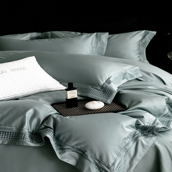 91家纺网 家纺一手货源 找家纺 （总）馨蕊家居 2025春夏新品100s高奢典藏简约全棉系列