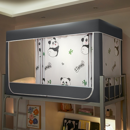 91家纺网 家纺一手货源 找家纺 （总）冉美家纺  2025新款学生床遮光蚊帐