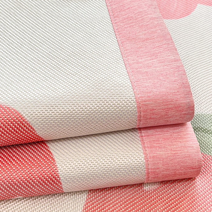 91家纺网 家纺一手货源 找家纺 迪乐妮 2025新款印花真冰藤冰凉席 甜心草莓