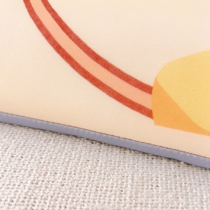 91家纺网 家纺一手货源 找家纺 2025新款卡通凉感丝亲肤枕 你好鸭50*30*4 