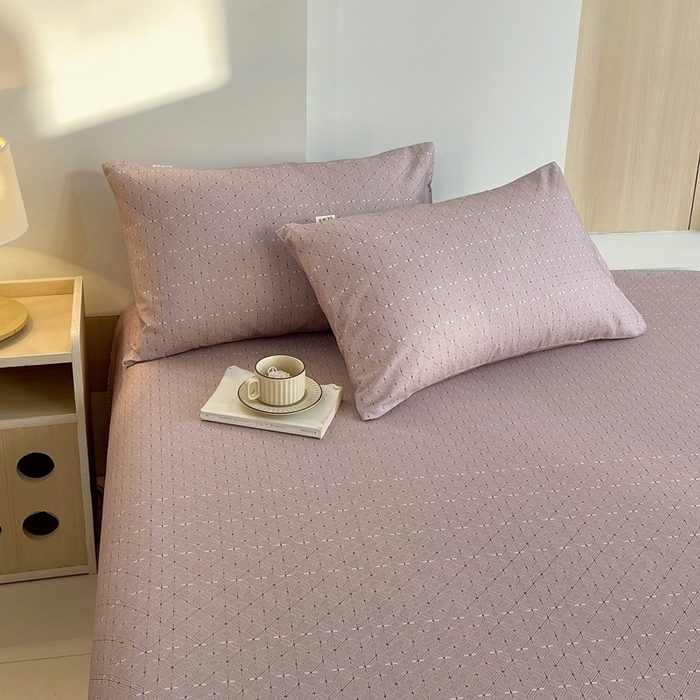 91家纺网 家纺一手货源 找家纺 （总）爱彼2025新款华夫格全棉纯棉老粗布床单凉席-系列三